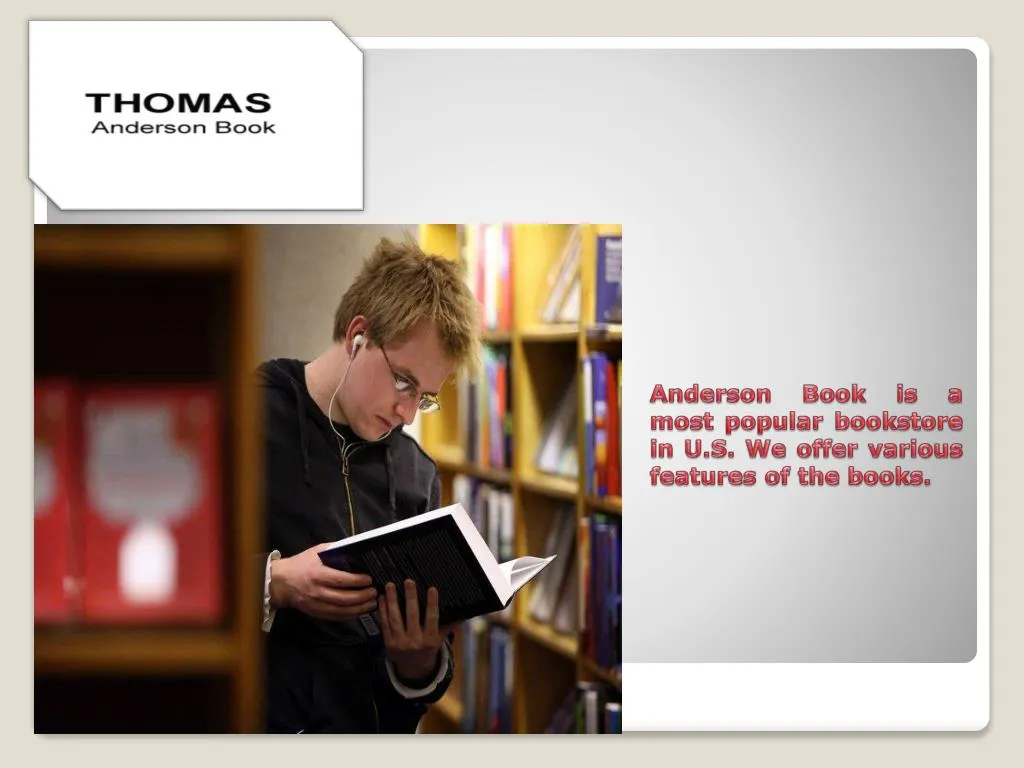 anderson book is a most popular bookstore