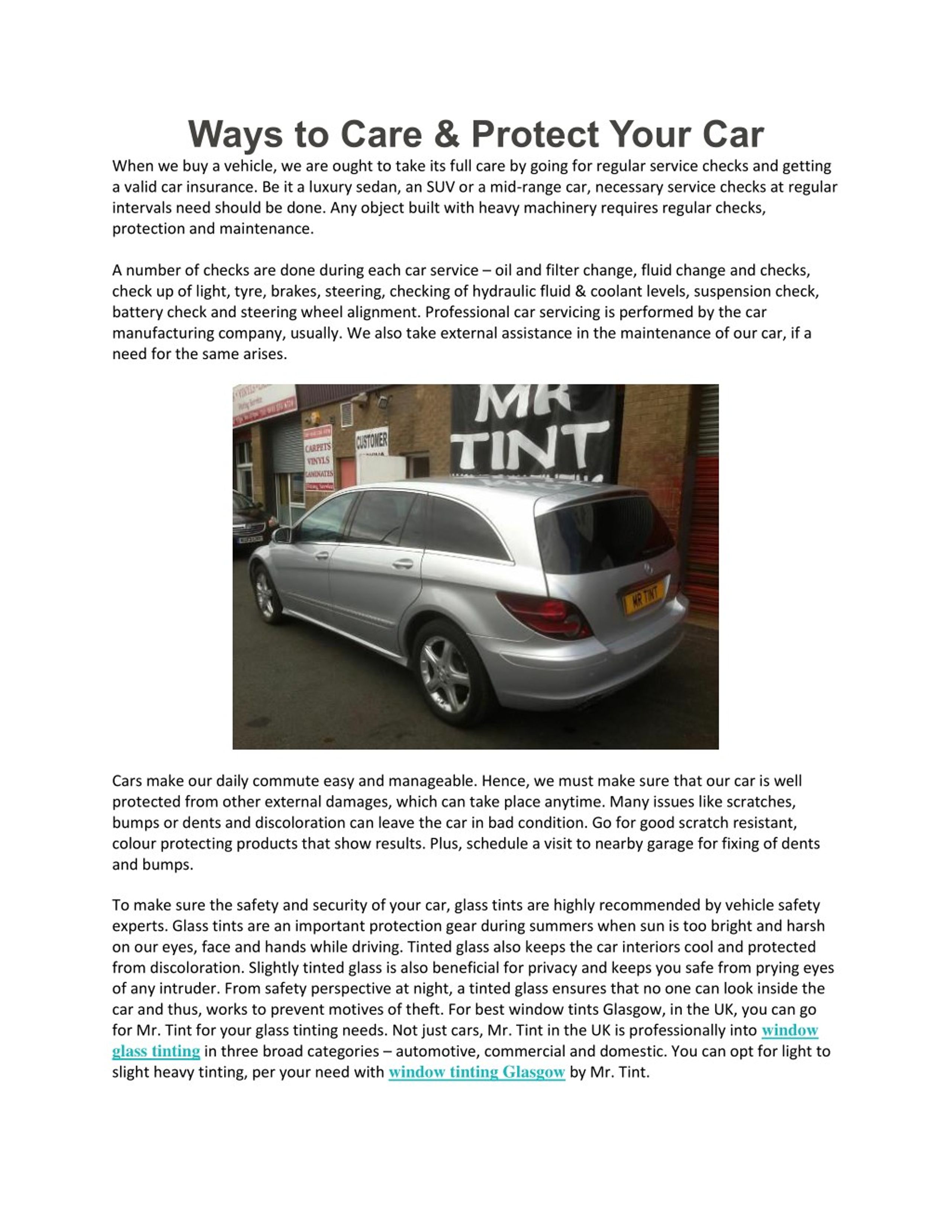 PPT - Ways to Care & Protect Your Car PowerPoint Presentation, free ...