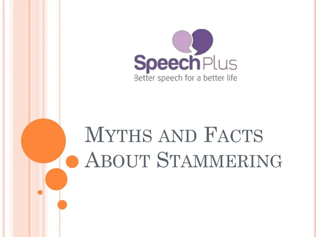 myths and facts about stammering