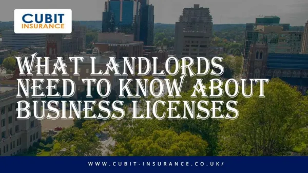 What Landlords Need to Know About Business Licenses