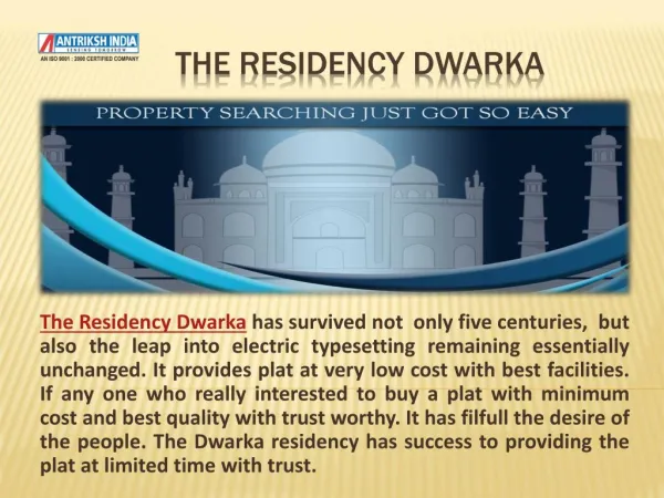 The Residency Dwarka