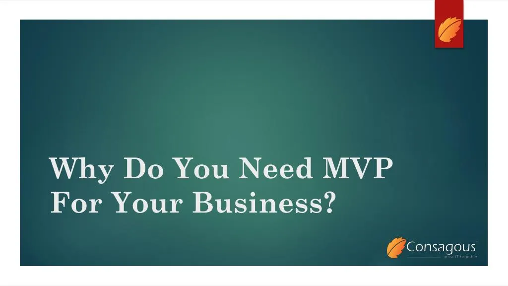 why do you need mvp for your business
