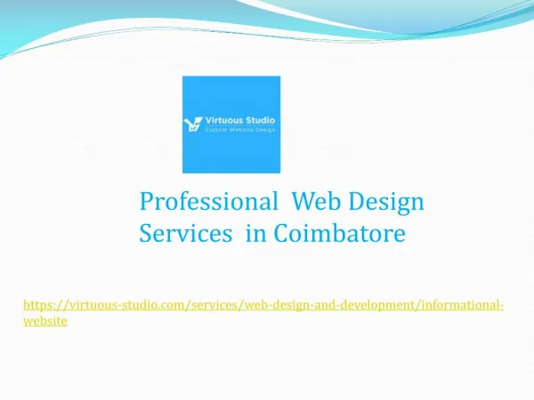 Best Web Design Services in Coimbatore