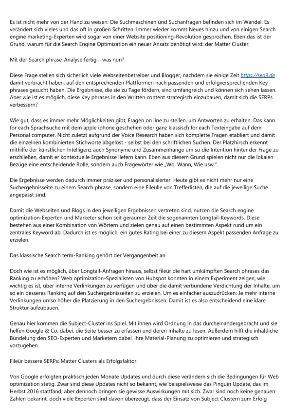 es ist nicht mehr von der hand zu weisen