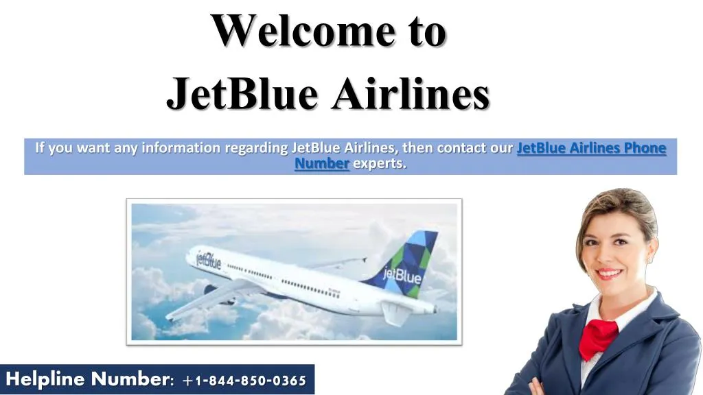 welcome to jetblue airlines