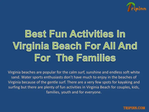 Top activities in Virginia Beach in USA: Tripinn
