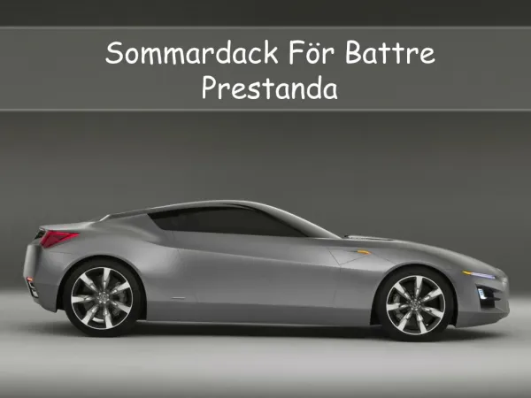 sommardack f r battre prestanda