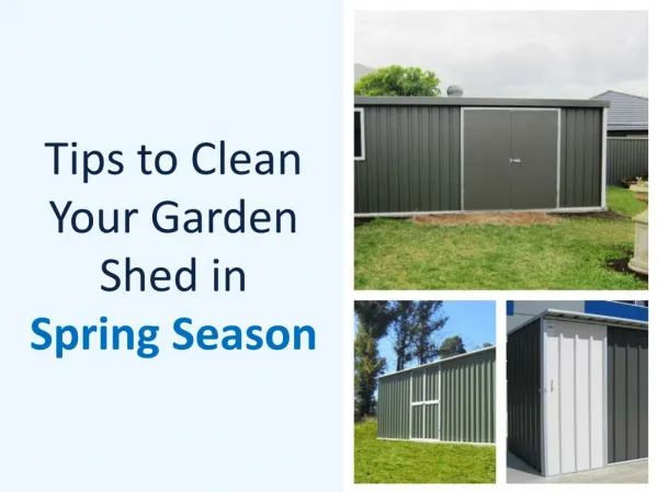 Tips to Clean Your Garden Shed in Spring Season