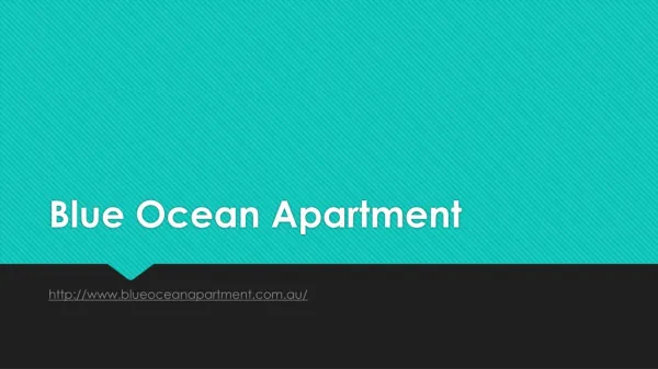 Ocean View Walking Gold Coast Apartments - Blue Ocean Apartment