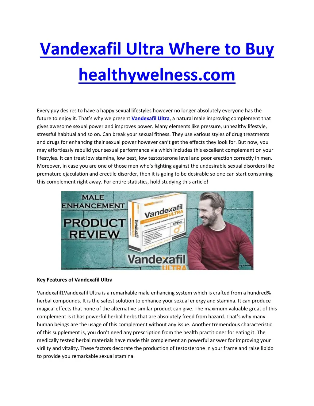 vandexafil ultra where to buy healthywelness com