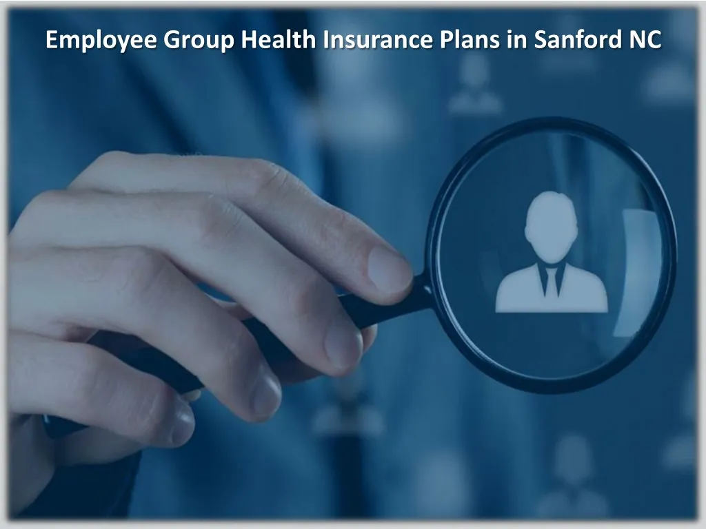 employee group health insurance plans in sanford