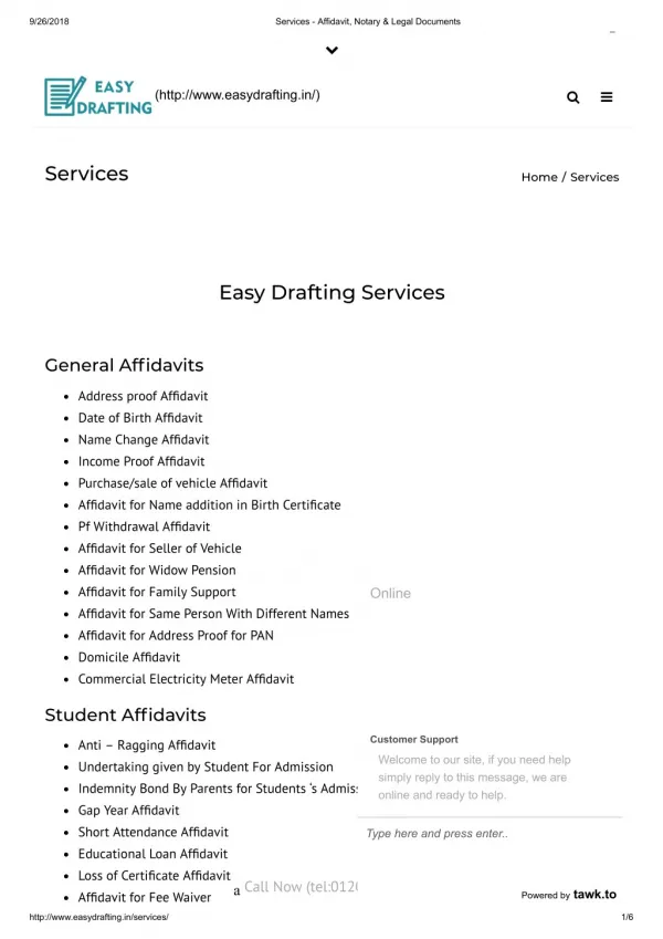 Easy Drafting Services