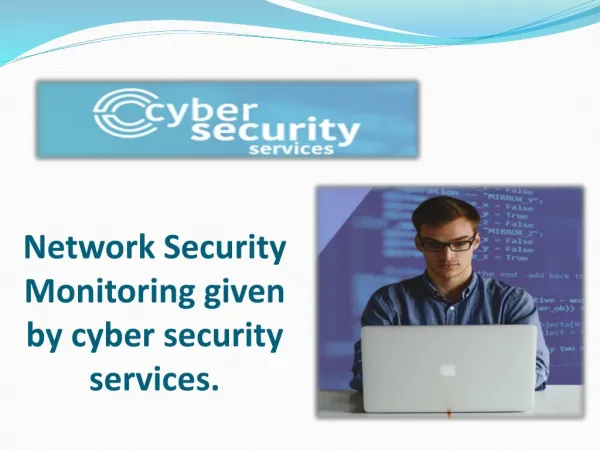 Cyber Security Services Give appropriate security service to us.