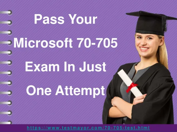 Microsoft 70-705 Practice Test Questions