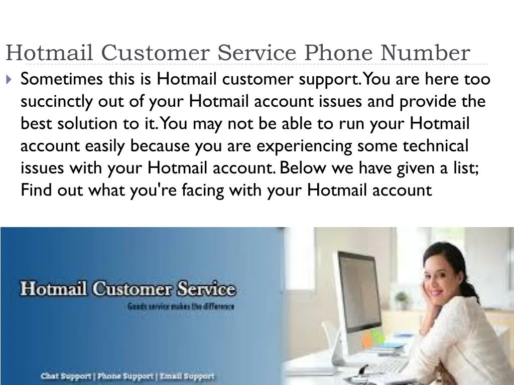 hotmail customer service phone number