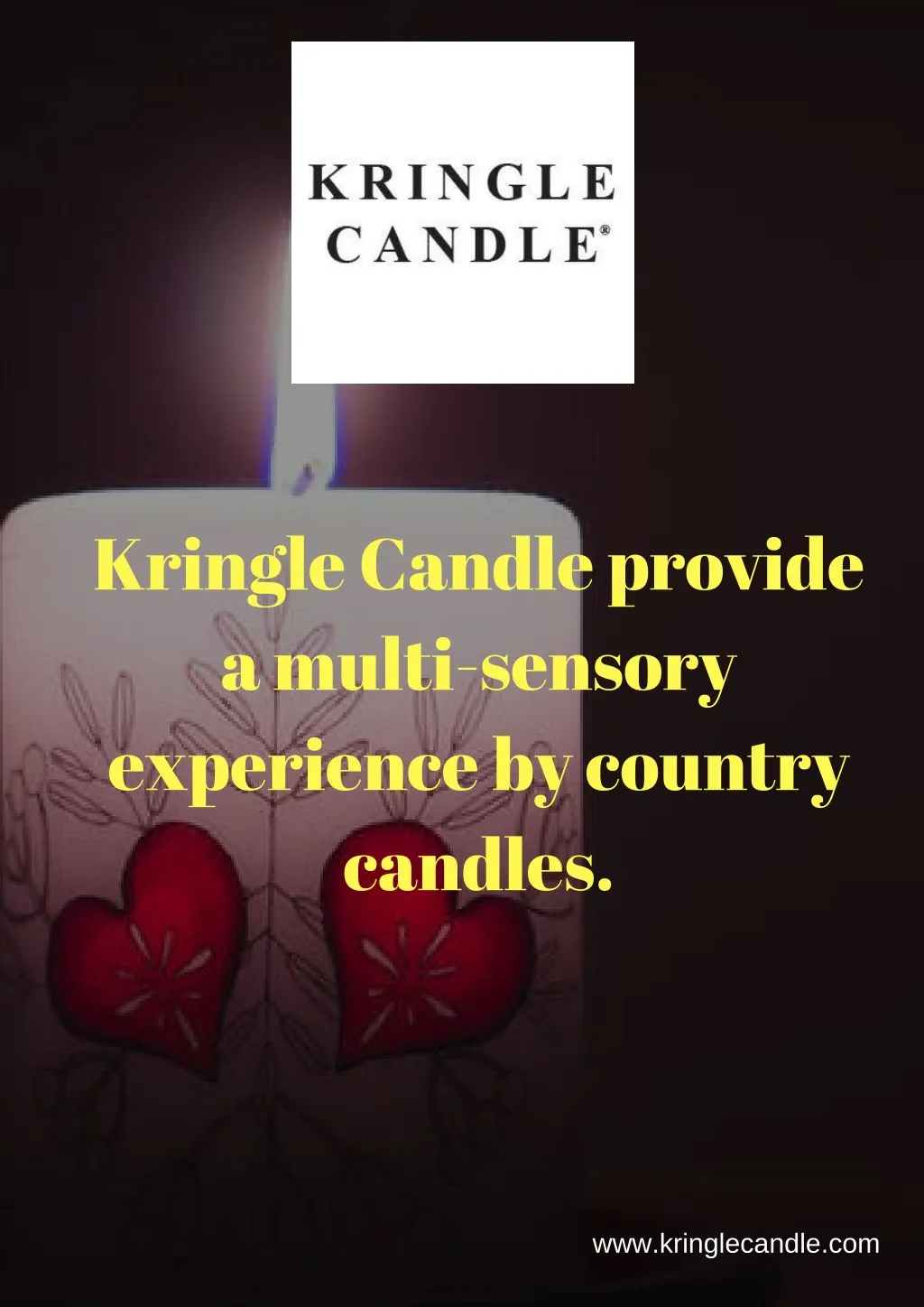 kringle candle provide a multi sensory experience