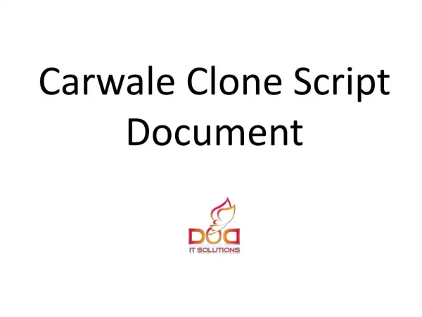 Carwale Clone script Documnent