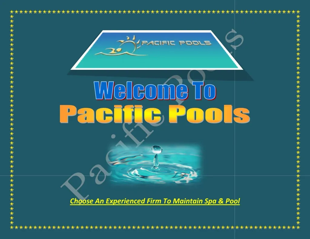 choose an experienced firm to maintain spa pool
