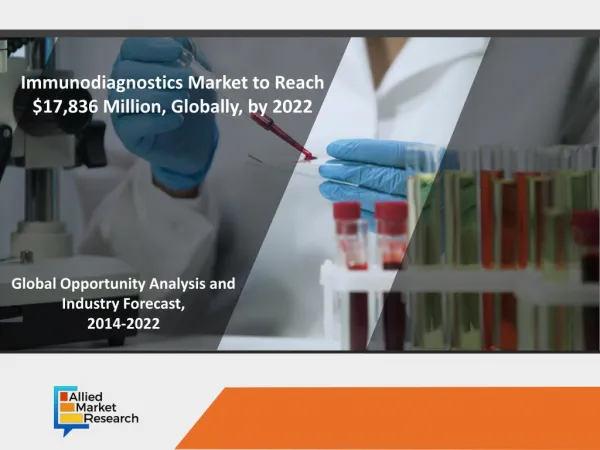 Immunodiagnostics : Market Performance in Upcoming Years based on Market Share, Size, Supply Volume and Key Regions