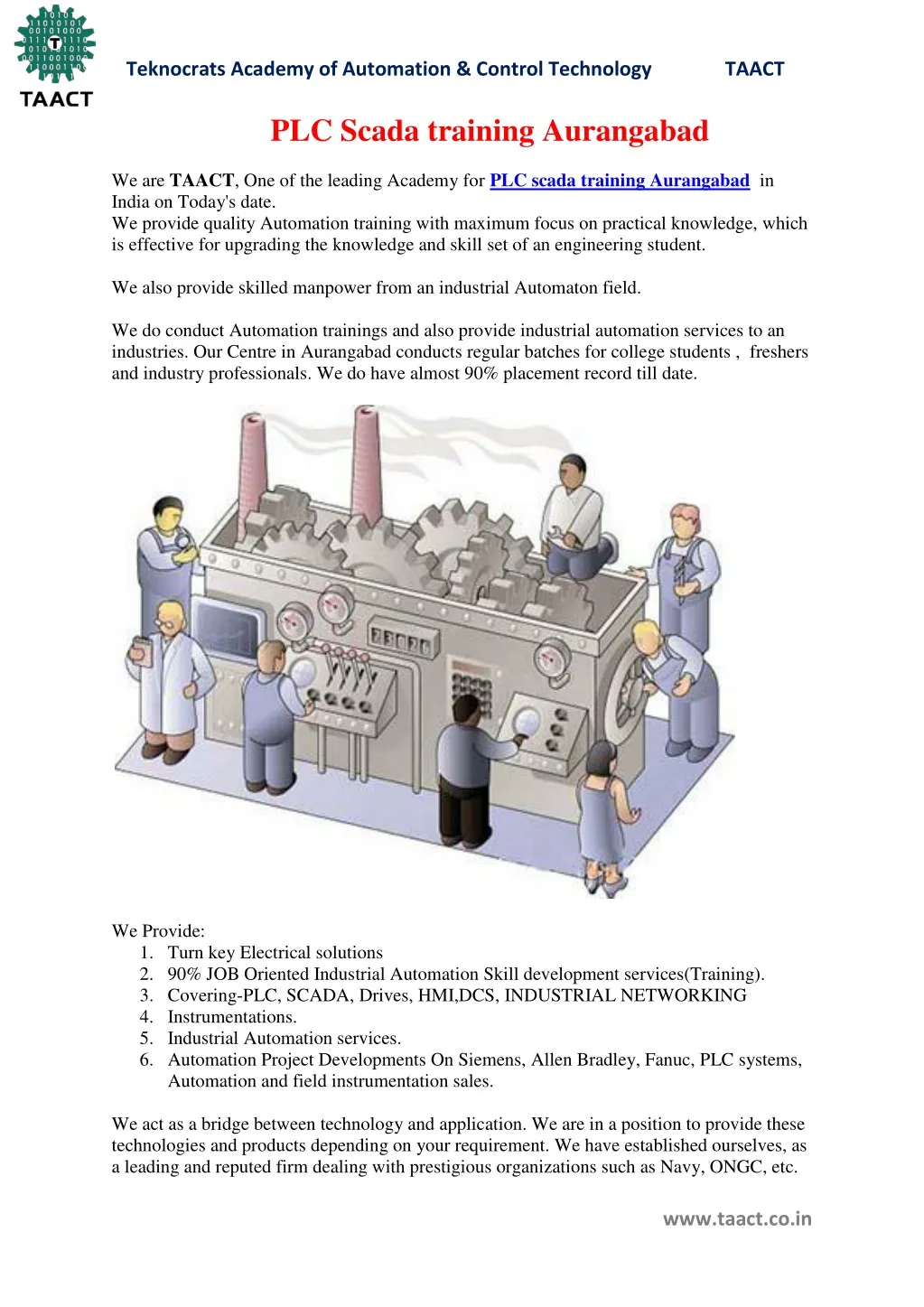 teknocrats academy of automation control