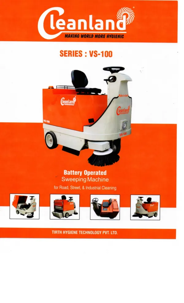 Battery Operated Sweeping Machine Manufacturers