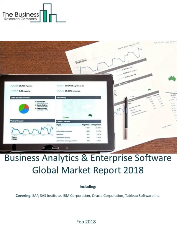 Business Analytics And Enterprise Software Global Market Report 2018