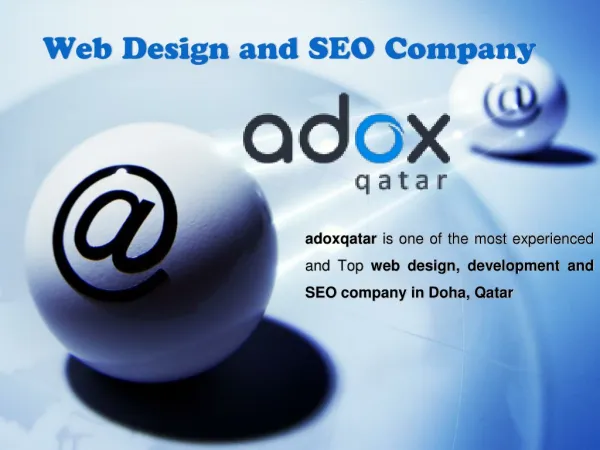 Web design and seo company