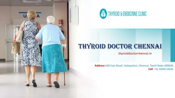 Thyroid Specialist in Chennai
