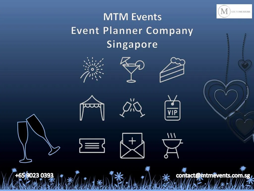 mtm events event planner company singapore
