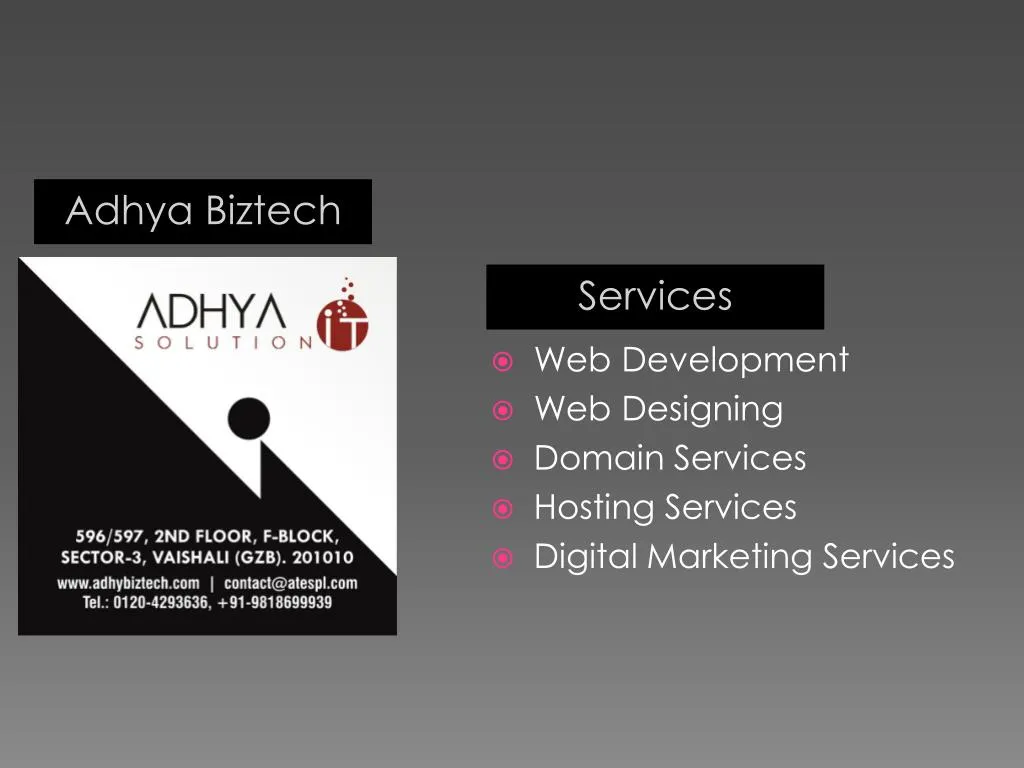 adhya biztech