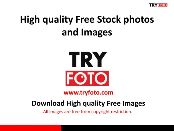 Tryfoto - Free Stock photos and Images