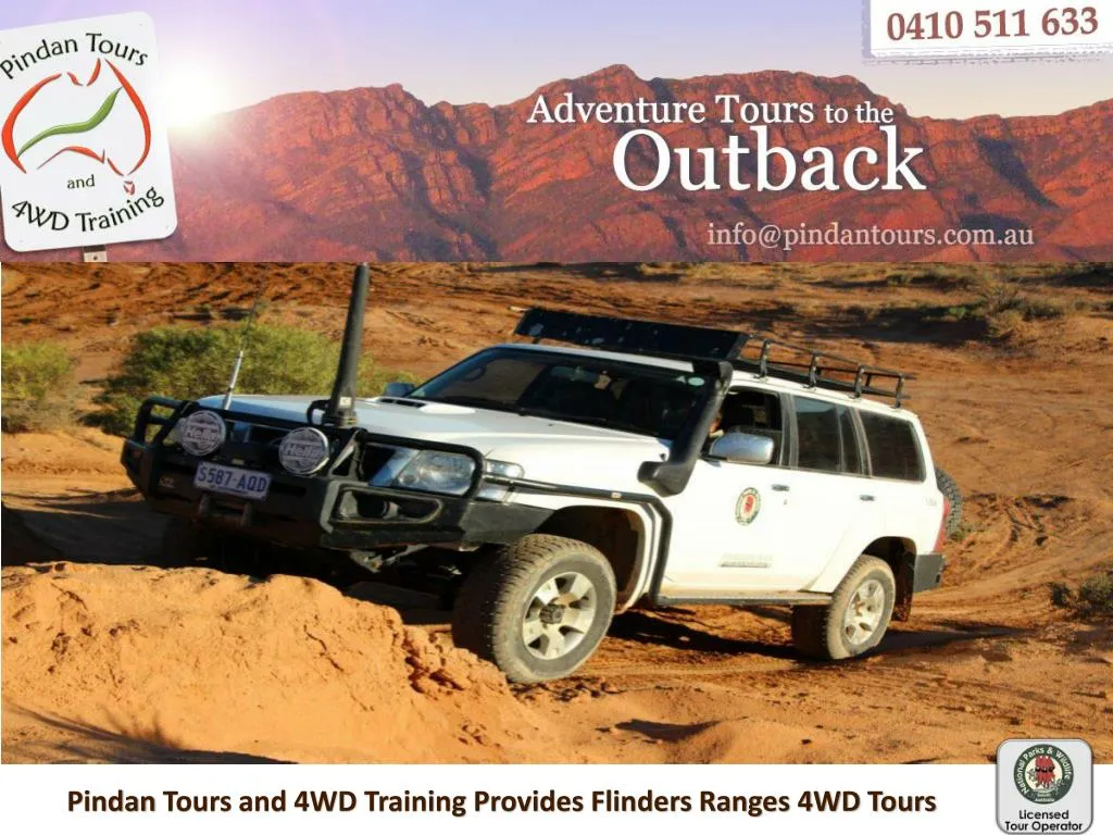 pindan tours and 4wd training provides flinders