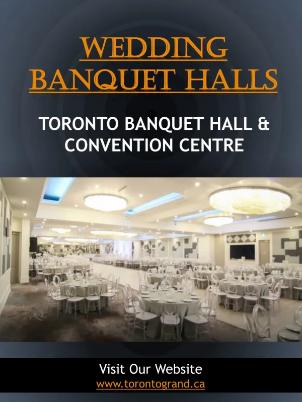 Wedding banquet halls