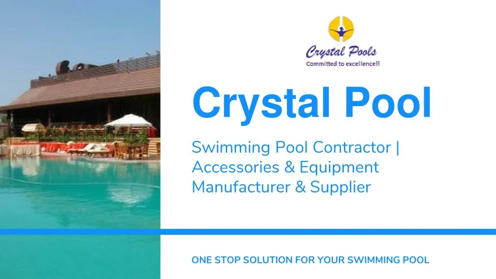 crystal pool swimming pool contractor accessories