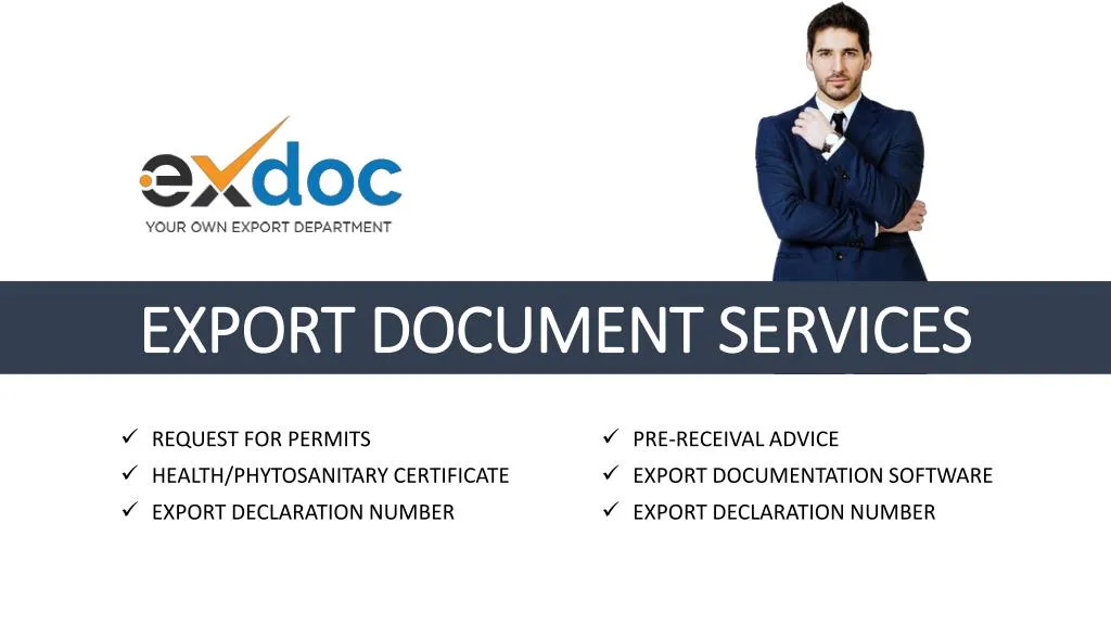 export document services