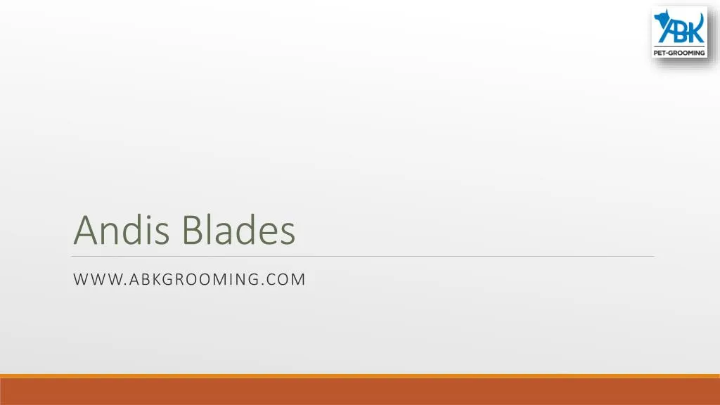 andis blades