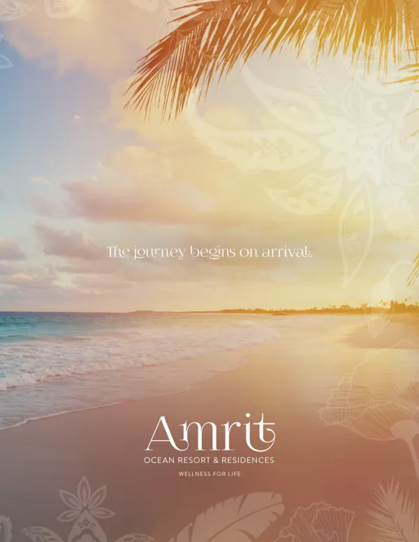 Amrit Ocean Luxury Resort and Residences Brochure