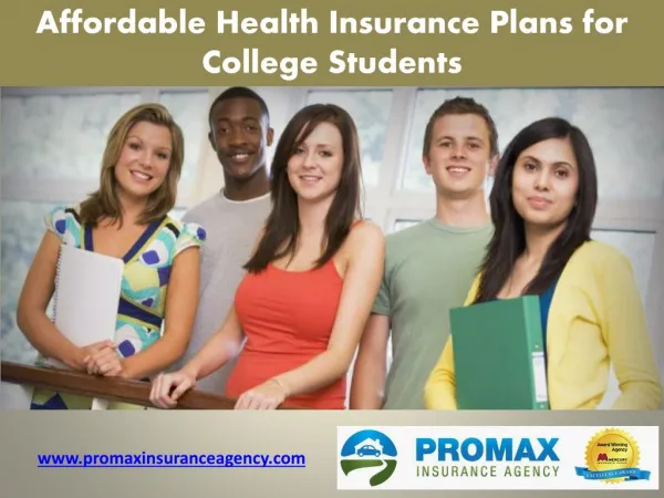 Health insurance for students in CA