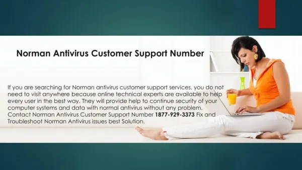 Norman Antivirus customer Support Service Number
