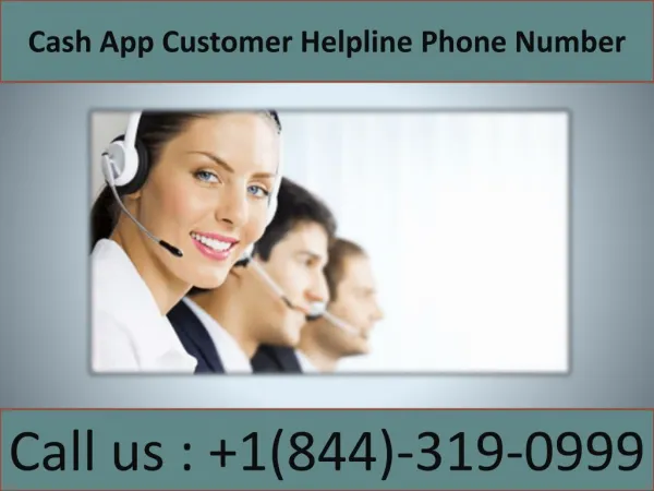 dial 1-844-319-0999| Cash App Customer Helpline Phone Number