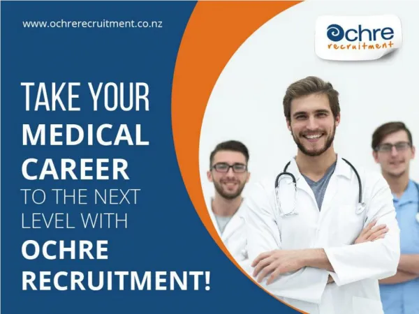 Ochre Recruitment - Trusted Agency for Medical Jobs in New Zealand