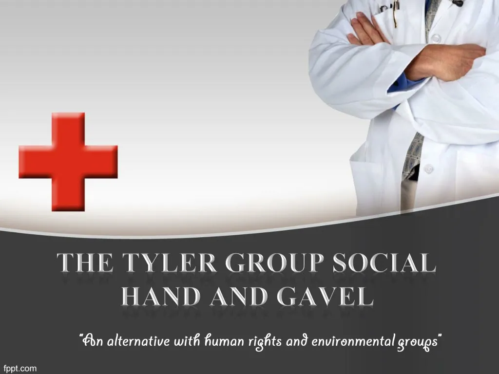 the tyler group social hand and gavel