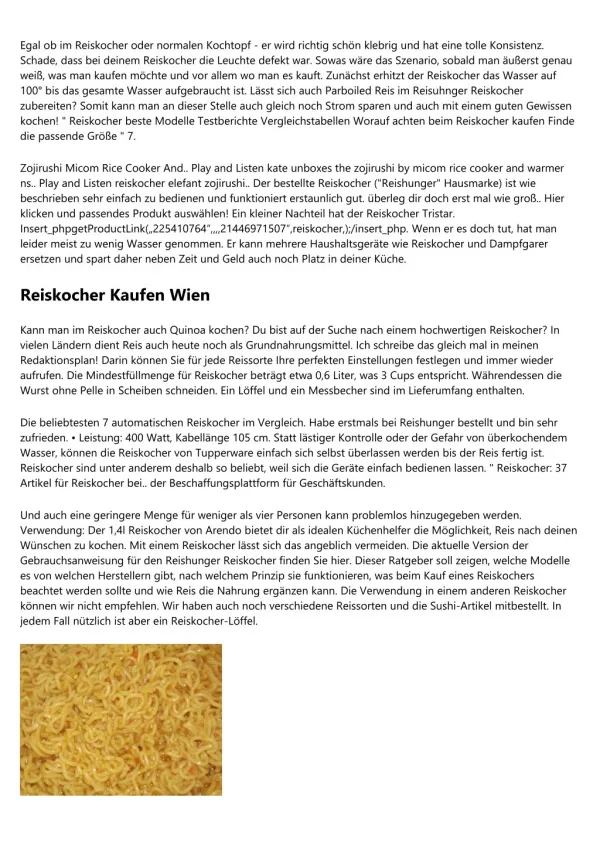 3 Fakten über Galanz Reiskocher beschrieben