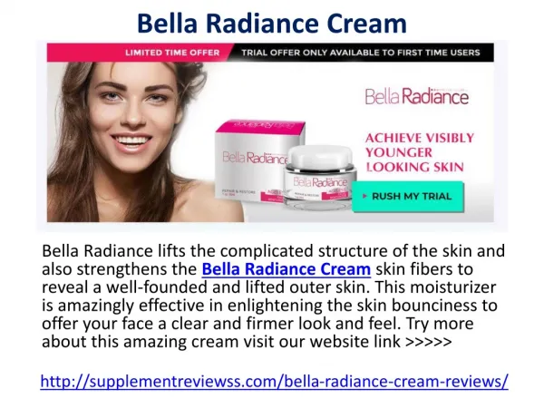 New and Effective Bella Radiance Cream