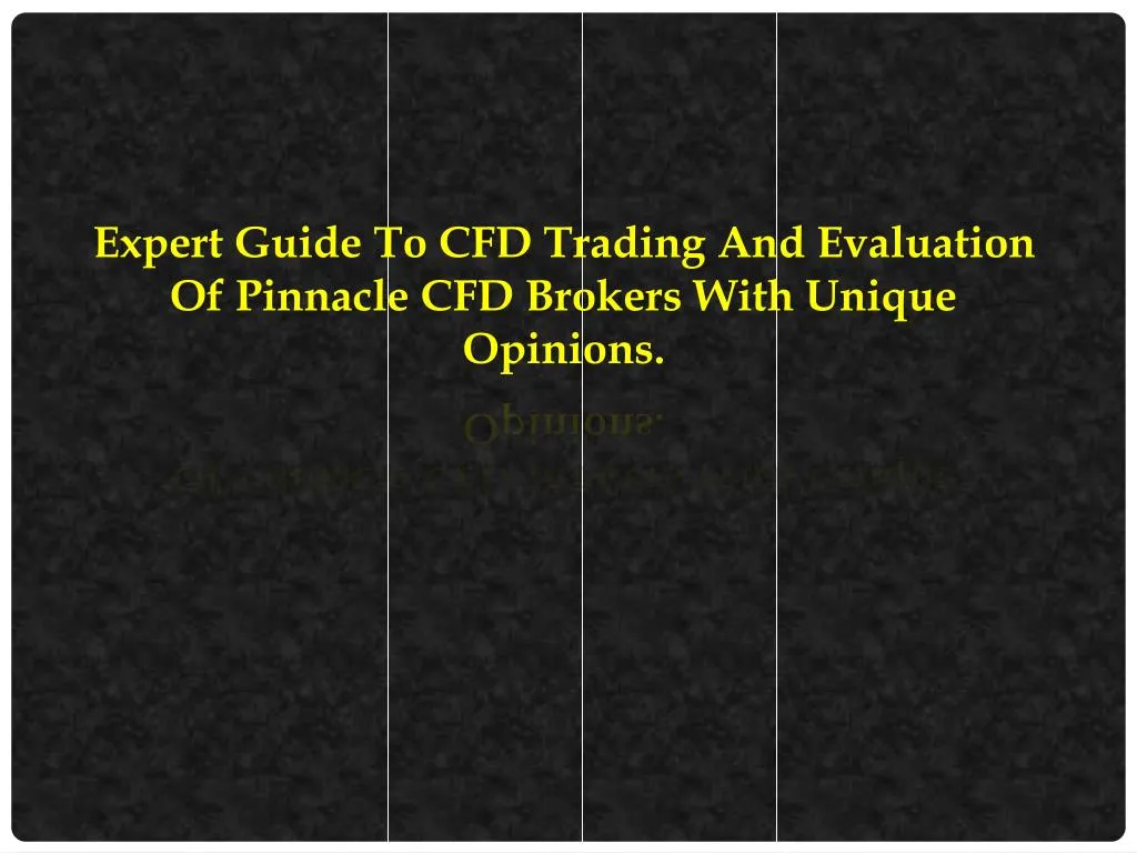 expert guide to cfd trading and evaluation