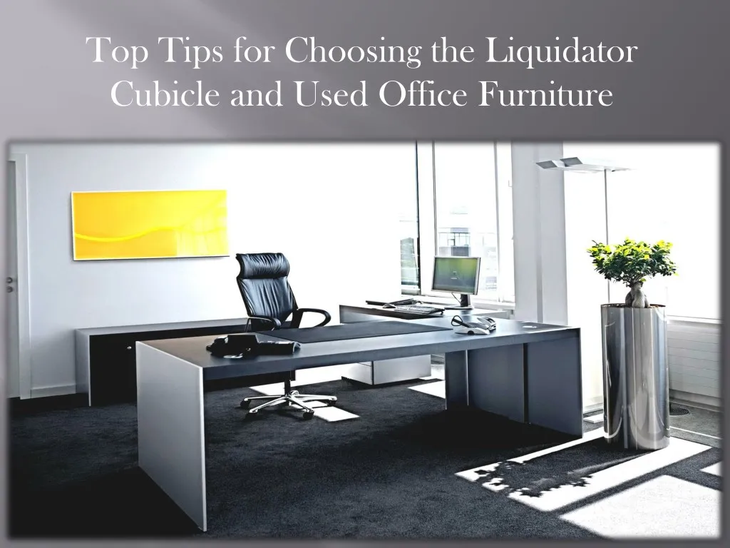 top tips for choosing the liquidator cubicle