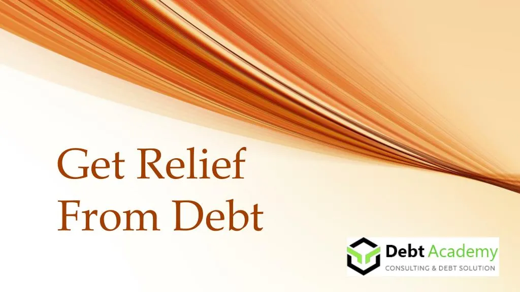 get relief from debt