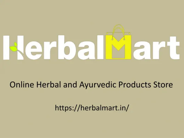 Herbal Mart | Herbal and Ayurvedic Products Online Store