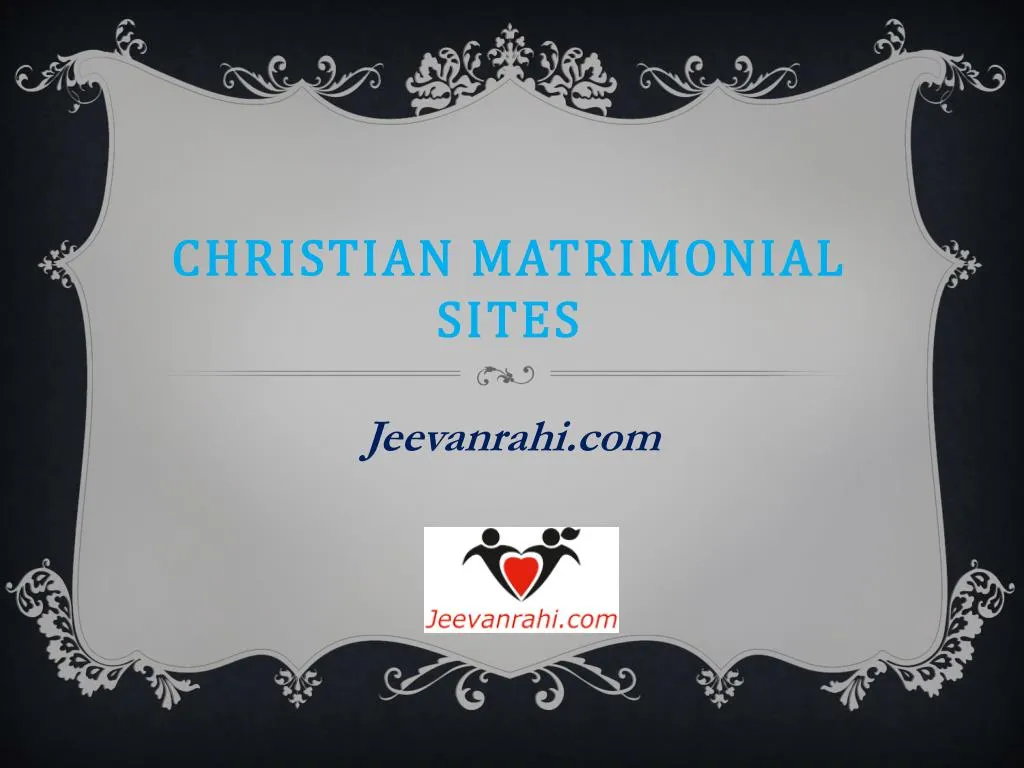 christian matrimonial sites