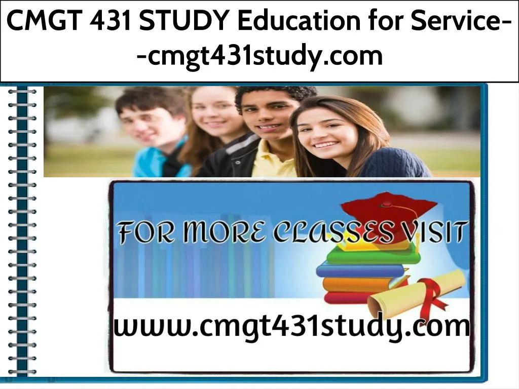 cmgt 431 study education for service cmgt431study